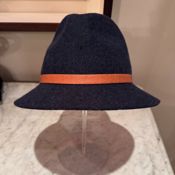Eugenia Kim Wool Winter Hat Navy - Picture 1 of 7